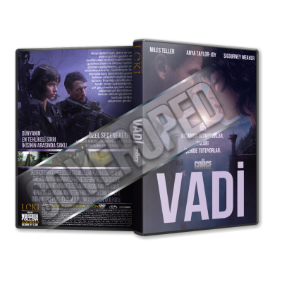 The Gorge - 2025 Türkçe Dvd Cover Tasarımı The Gorge - 2025 Türkçe Dvd Cover Tasarımı